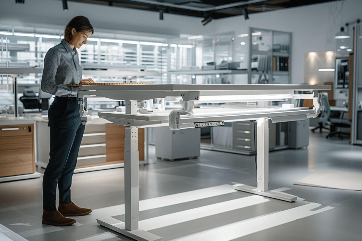 Comment choisir un bureau réglable à la bonne hauteur pour travailler ?
