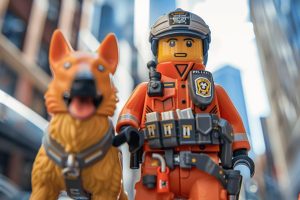 Découvrez l’ami canin du policier pour les histoires de forces spéciales playmobil !